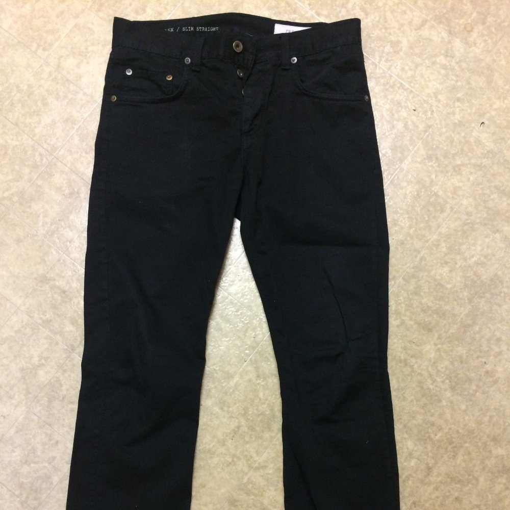 Rag and Bone Black Pants Slim 29